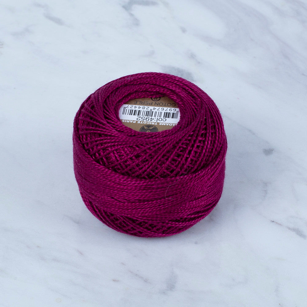 Örenbayan Koton Perle No: 8 Mürdüm Nakış İpliği - 4952